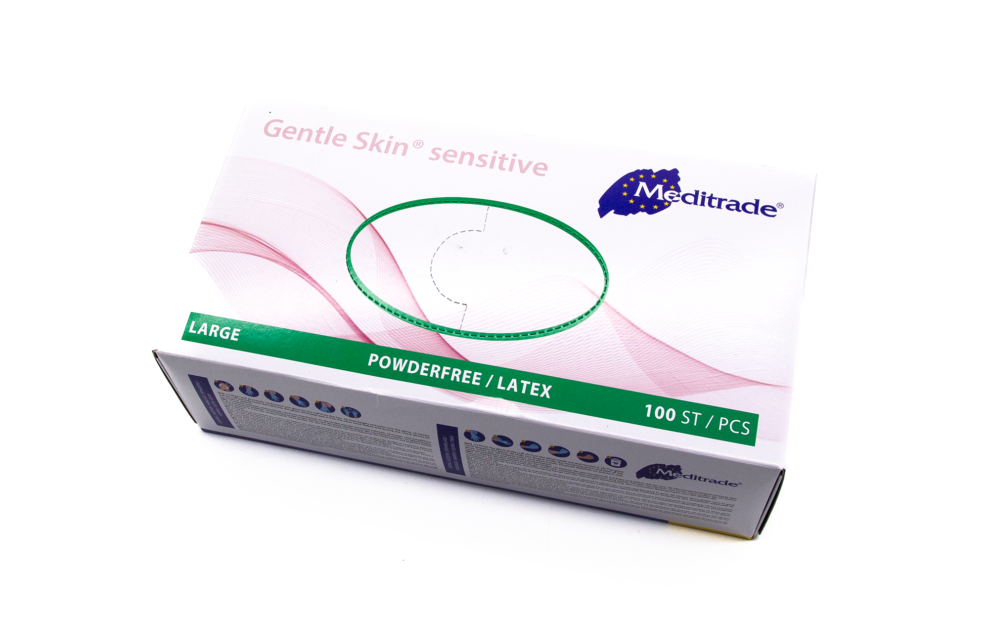 Gentle Skin® sensitive Packung 100 Stück - Large